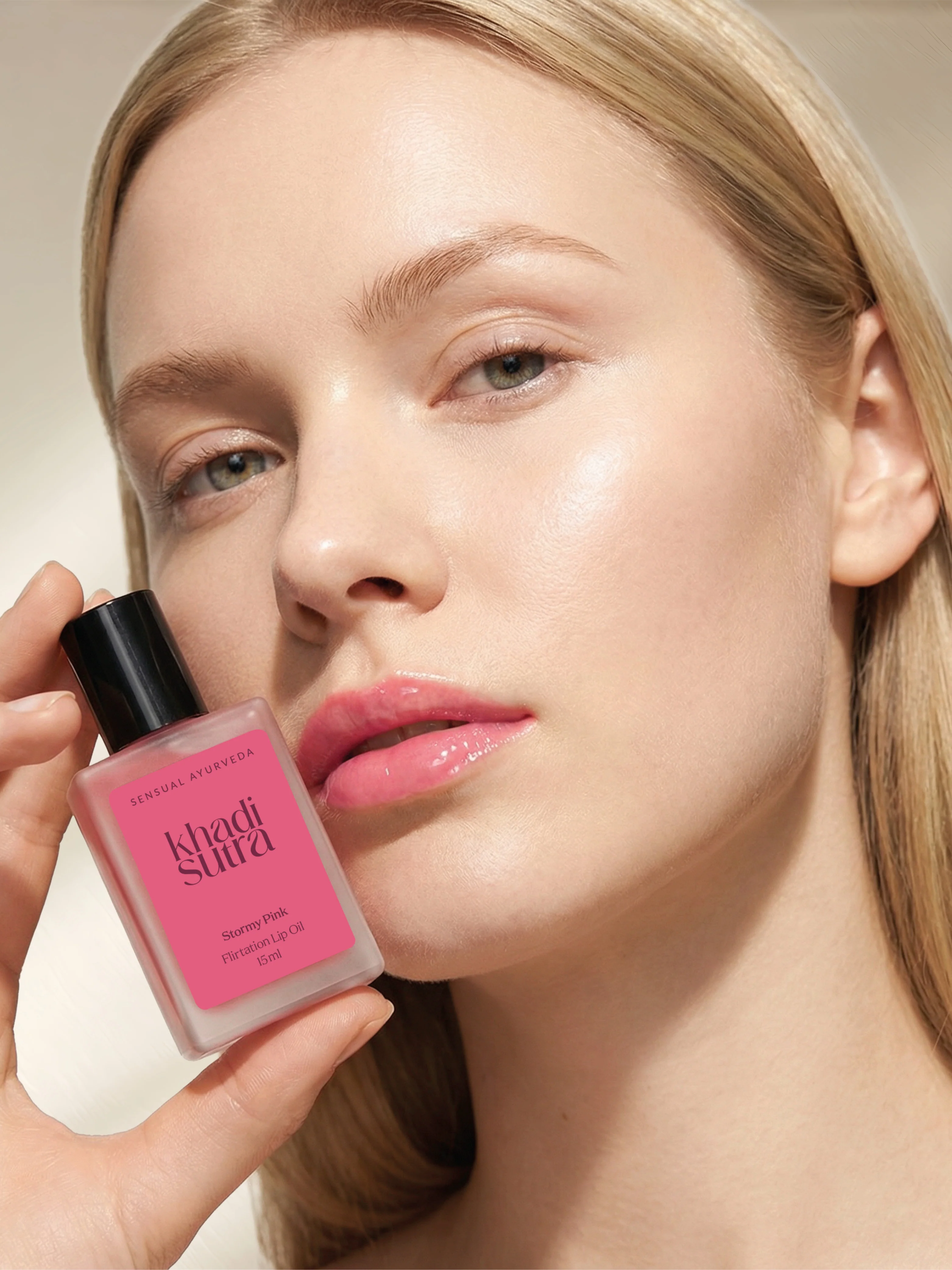 Lip Oil Stormy Pink - Image 3